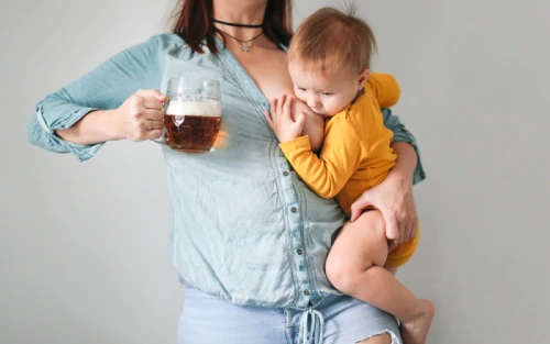 beer breastfeeding