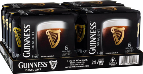 guinness cans