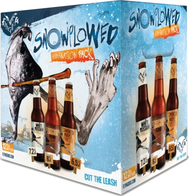 flying dog snowplowed hibernation pack