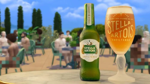 stella artois the sims