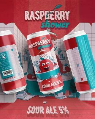 sourmena raspberry shower