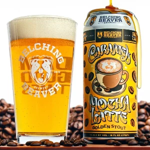 belching beaver caramel mocha latte